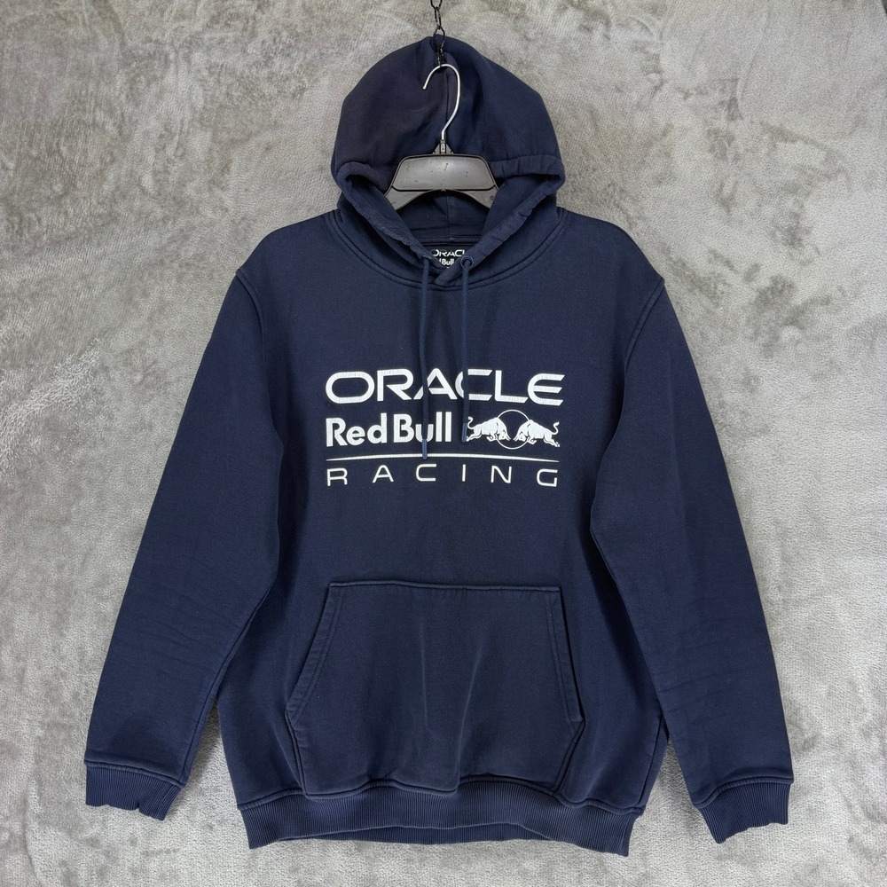 Oracle Red Bull Racing Hoodie Mens L Navy F1 Racing Castore EUC
